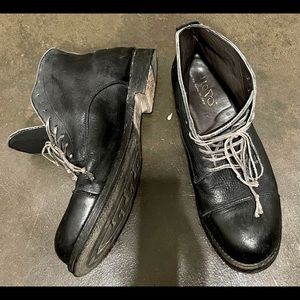 SHOTO lace up boots